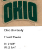 OHIO in green